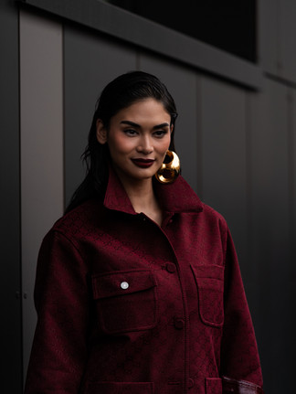 street style photography by Riccardo Perdisa outside Gucci show Milan Women's Fashion Week 2024