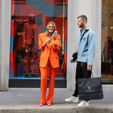 Milan Fashion Week SS22: Street Style & Celeb Spotting.