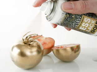 Not All That Glitters Is Gold... Unless It's Edible Gold Spray Paint.