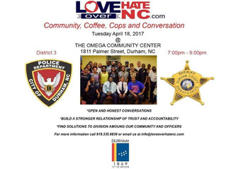 Community, Coffee, Cops and Conversation April 18th 7:00 pm - 9:00 pm