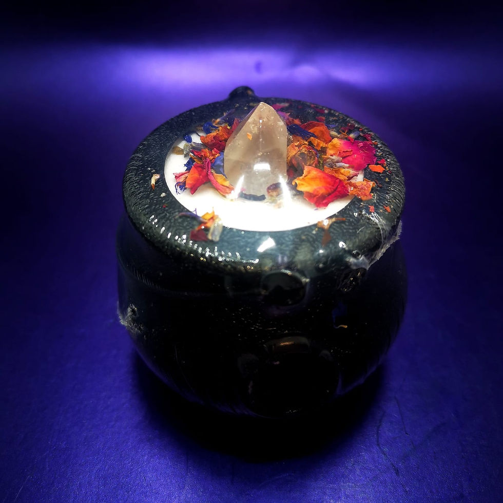 Clear Quartz Crystal Bath Bomb