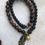Thumbnail: Ganesh Black Agate Double Wrap