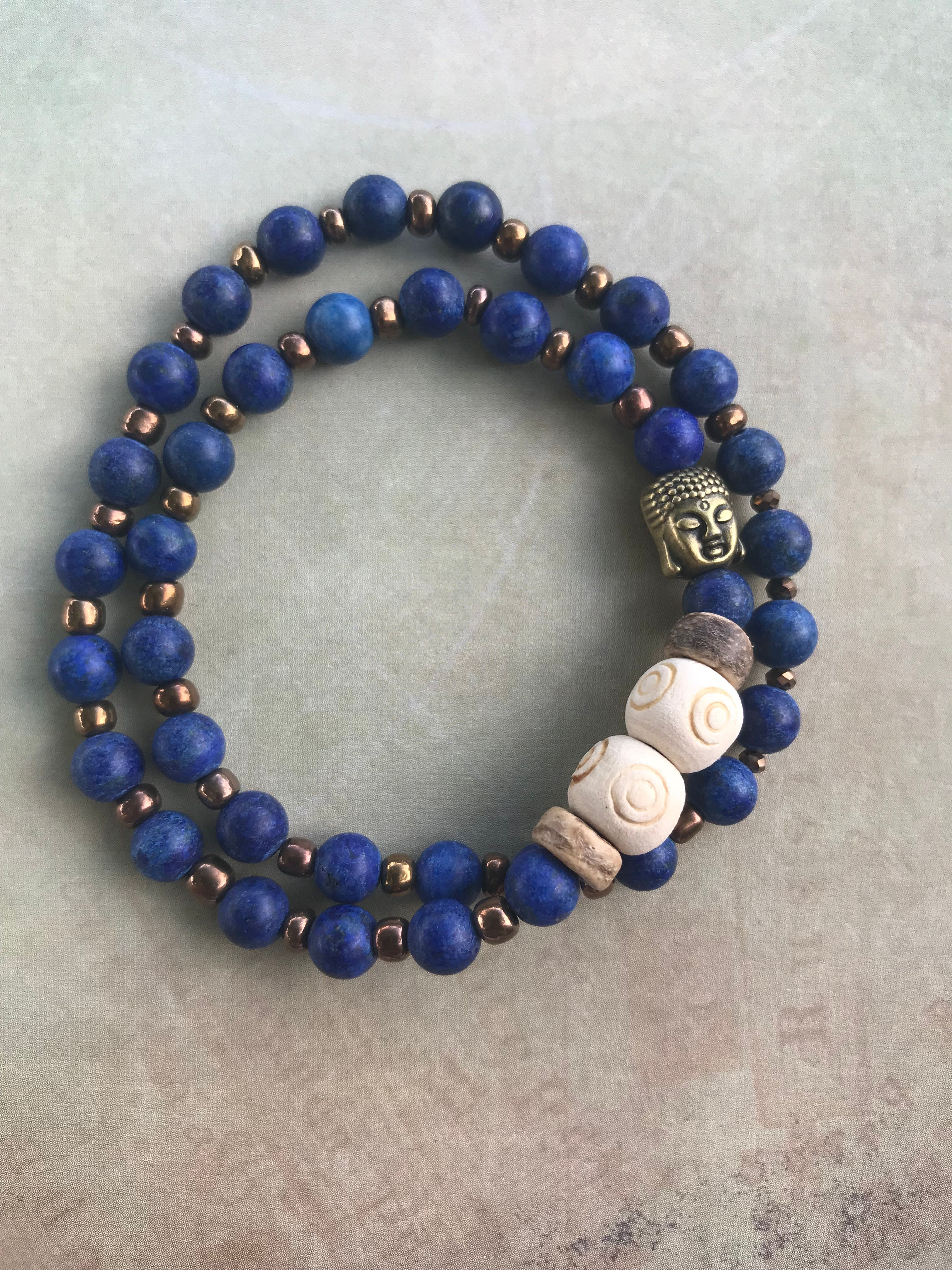 Lapis Double Wrap