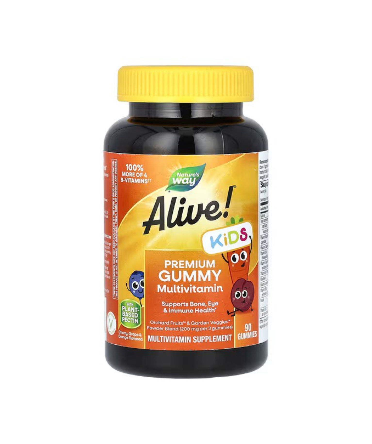 Alive!, Nature's Way Suplemento multivitamínico prémium en gomitas para niños
