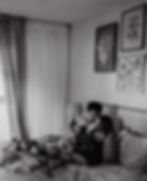 couple photos in bed