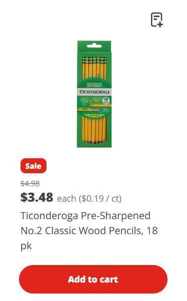 Ticonderoga Pencils