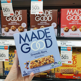 MadeGood Granola Bars