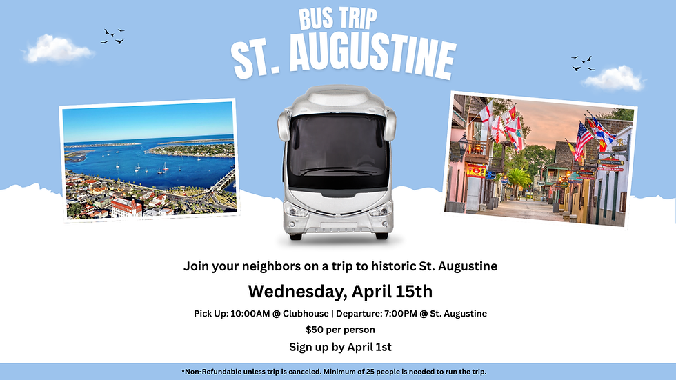 Take a Trip to Historic St. Augustine!