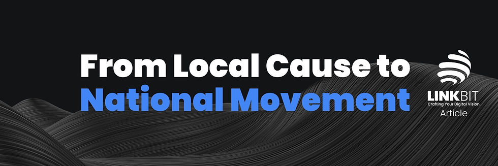From Local Cause to National Movement: Using Your Website to Scale Your Impact