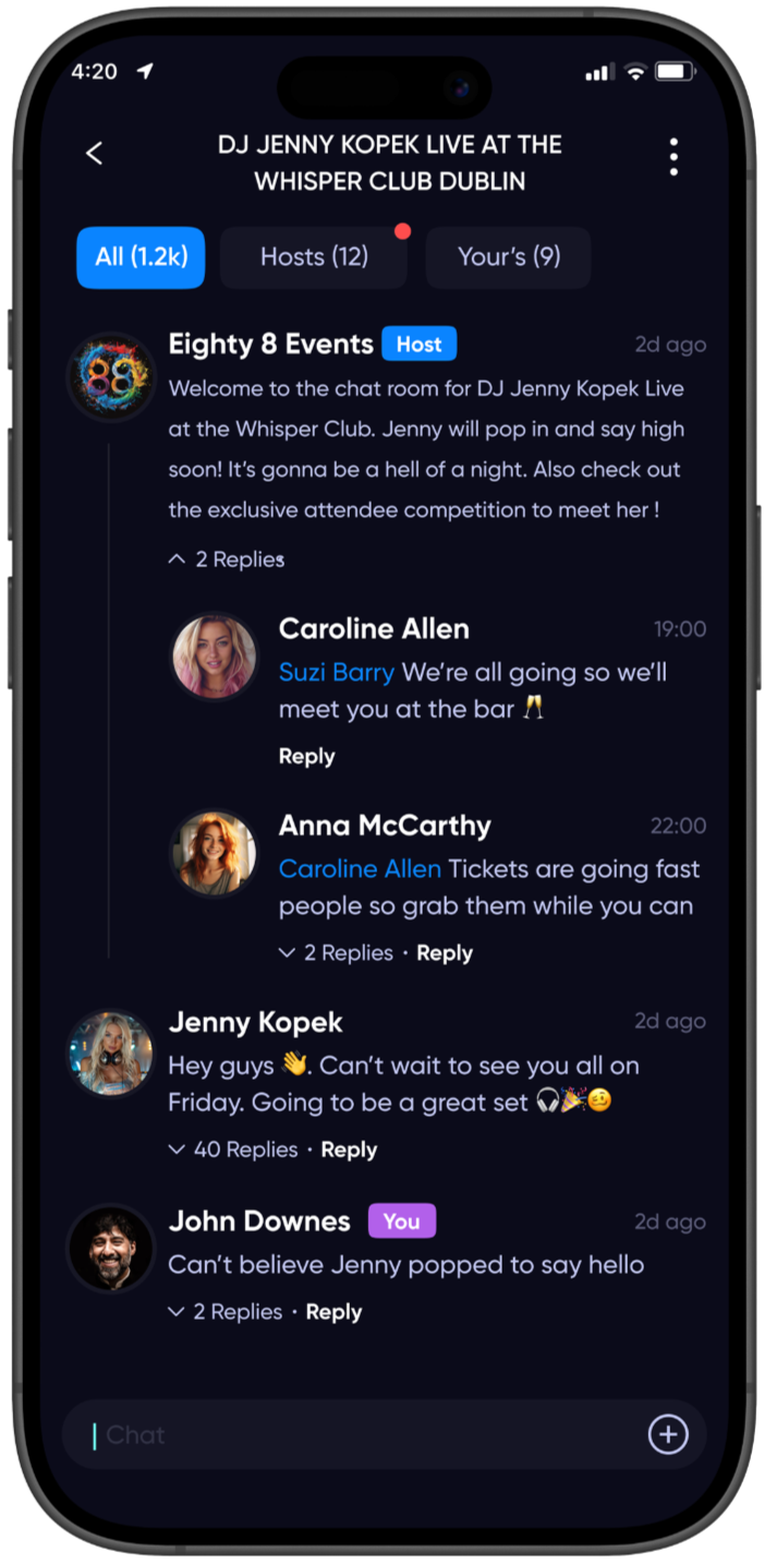 Event Chat