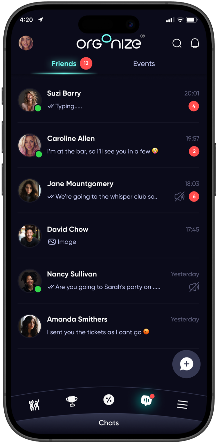 Friends Chat Room