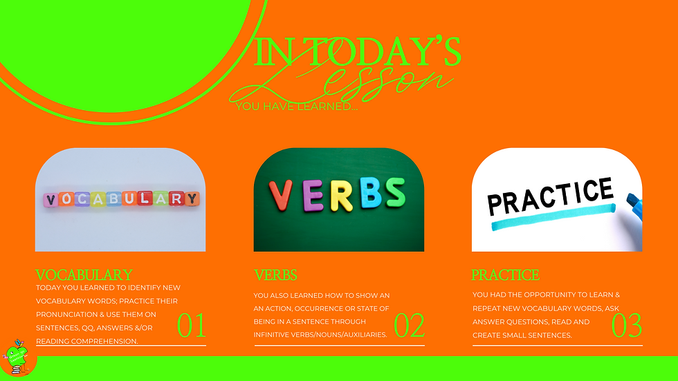 Thumbnail: Level I / Lesson 9 - Vegetables