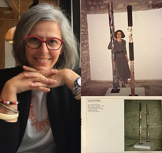 Laura Merlonghi con le sue sculture_ Le
