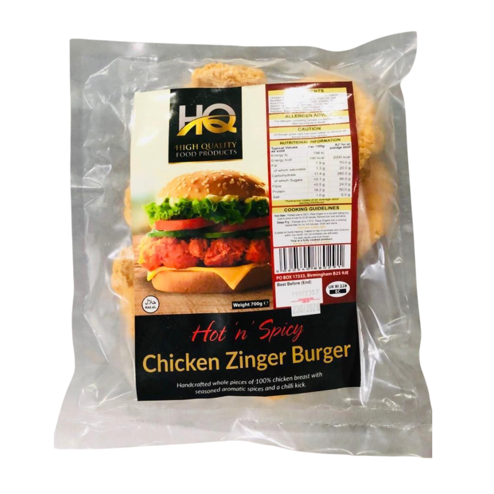 HQ Hot&Spicy Zinger burger