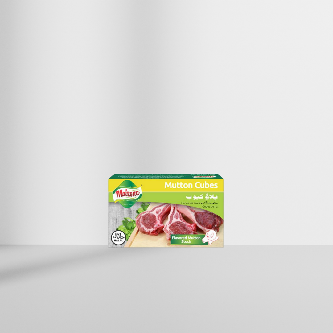 Maizona Mutton Stock Cubes box