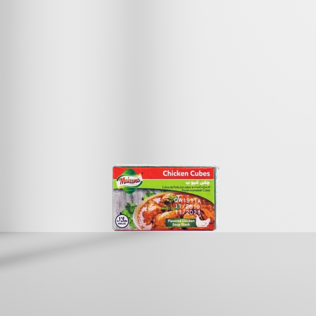 Maizona Chicken Stock Cubes box