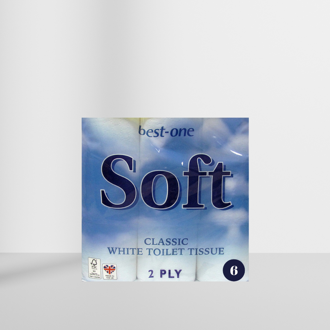Best One 6 packet toilet paper