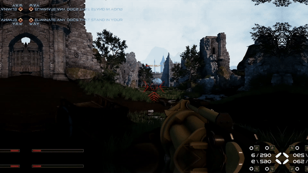 GrenadeLauncher Shot & Impact