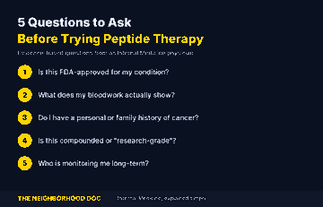 Peptides 101: What's FDA-Approved, What's Experimental, and What to Ask Your Doctor