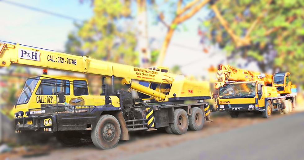 Mobile Crane Kapasitas 16 Ton