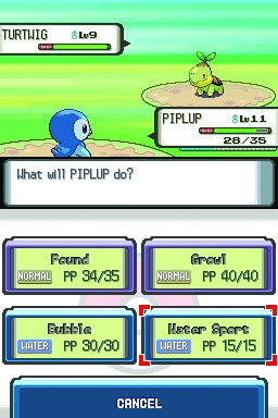 A clássica batalha pokemon dos consoles