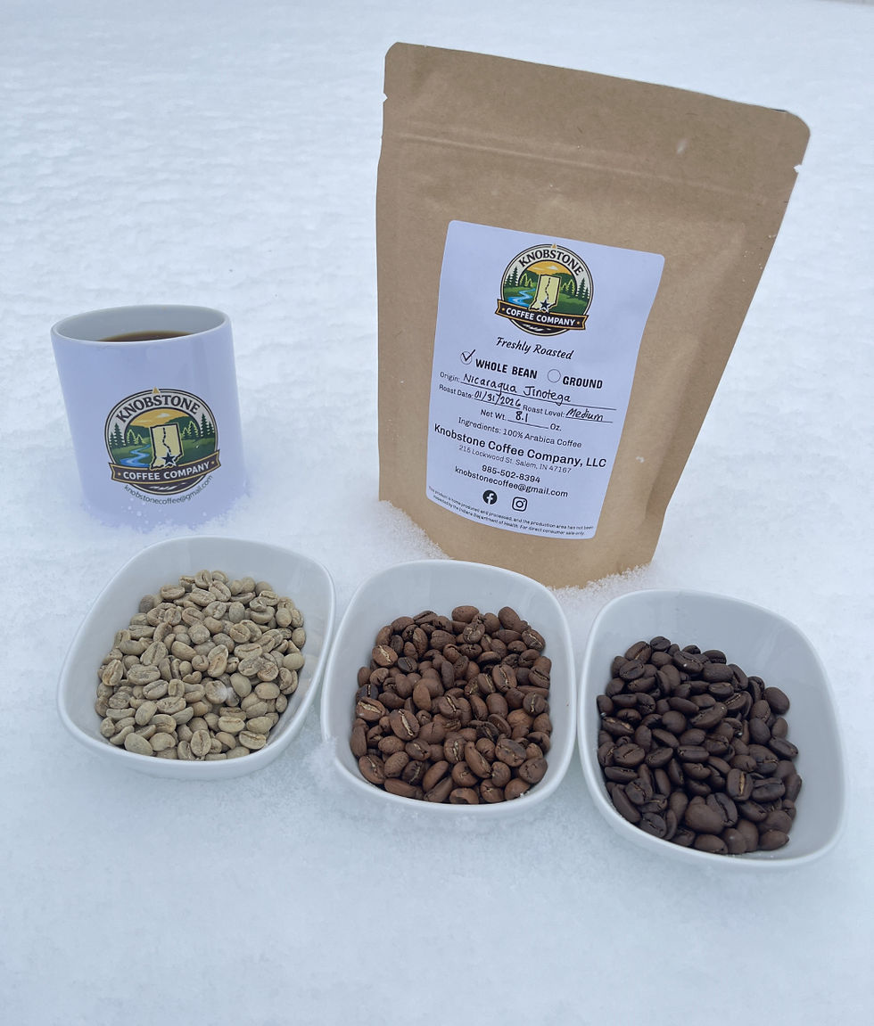 Local father–son team launches "Knobstone Coffee Company"