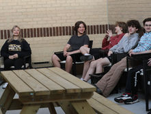 SMS Adds an Open-Air Literature Lounge