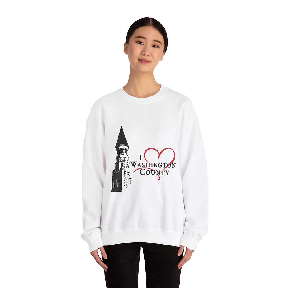 Thumbnail: I Love Washington County Sweatshirt