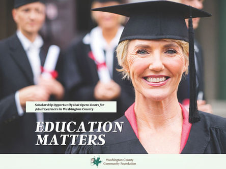 Scholarship opportunity opens doors for adult learners in Washington County