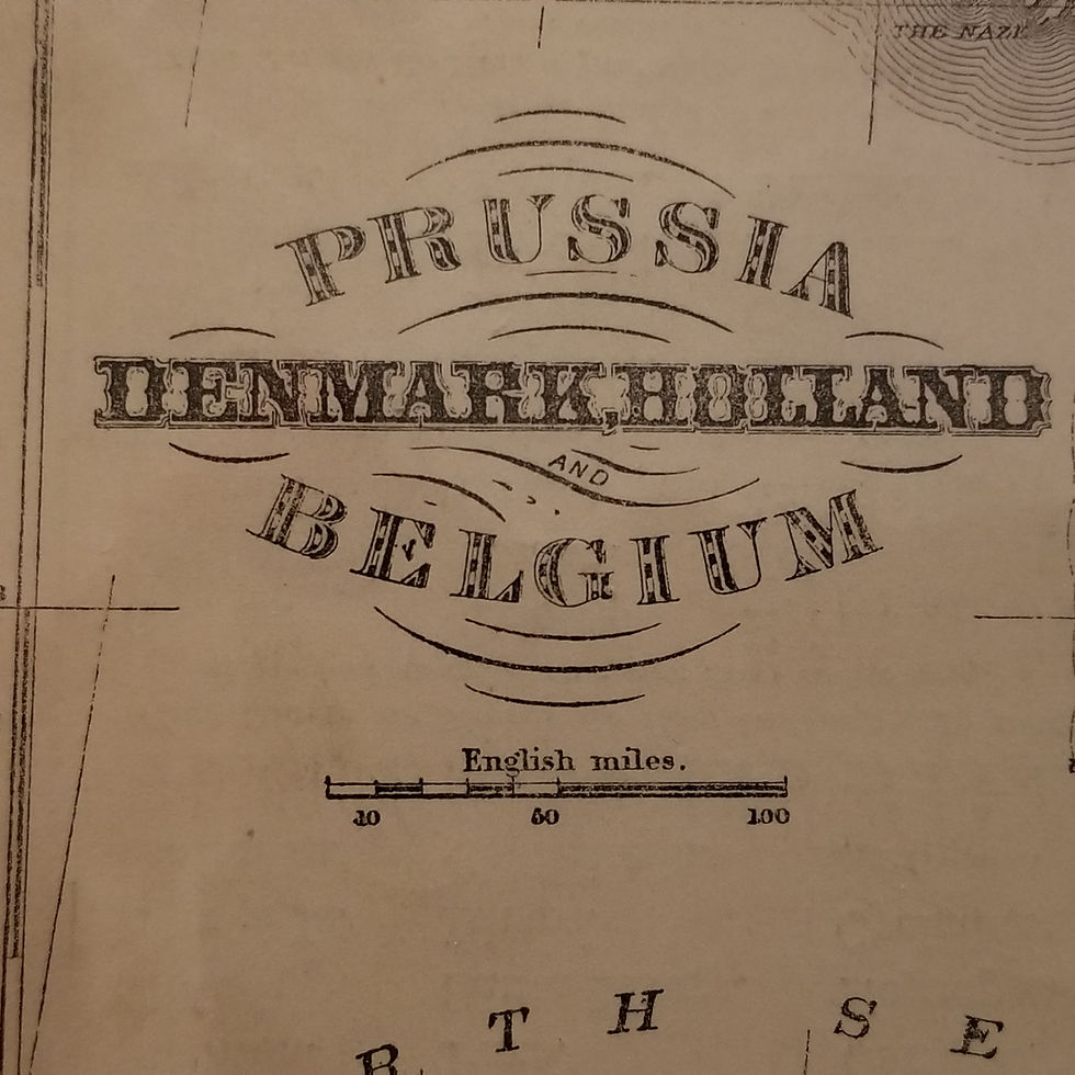 Thumbnail: Map of Prussia, Denmark, Holland, and Belgium, F. McNally, 1871
