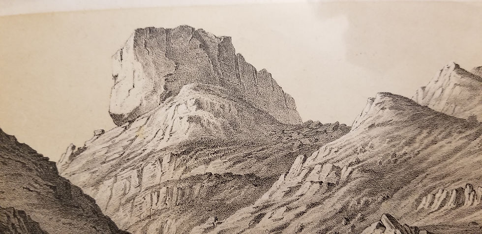 Thumbnail: West Side of Promontory Flat Rock Point, Stansbury, 1853