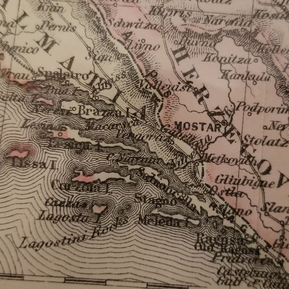 Thumbnail: Map of Austria-Hungary, Johnson's, 1895