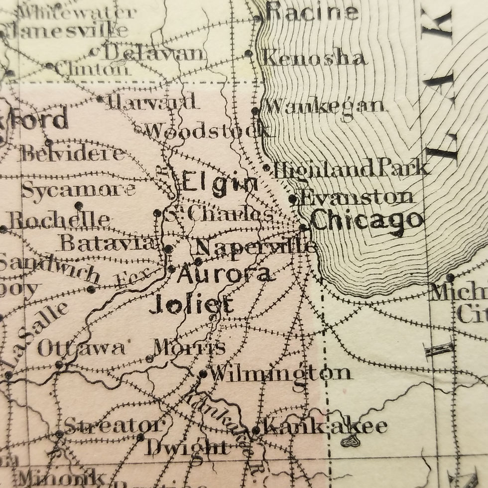 Thumbnail: Map of Illinois, Missouri, Iowa, Wisconsin, and Minnesota