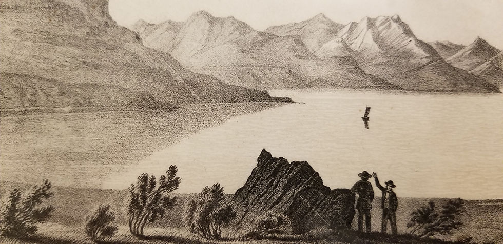 Thumbnail: West End of Freemont's Island, Stansbury, 1853