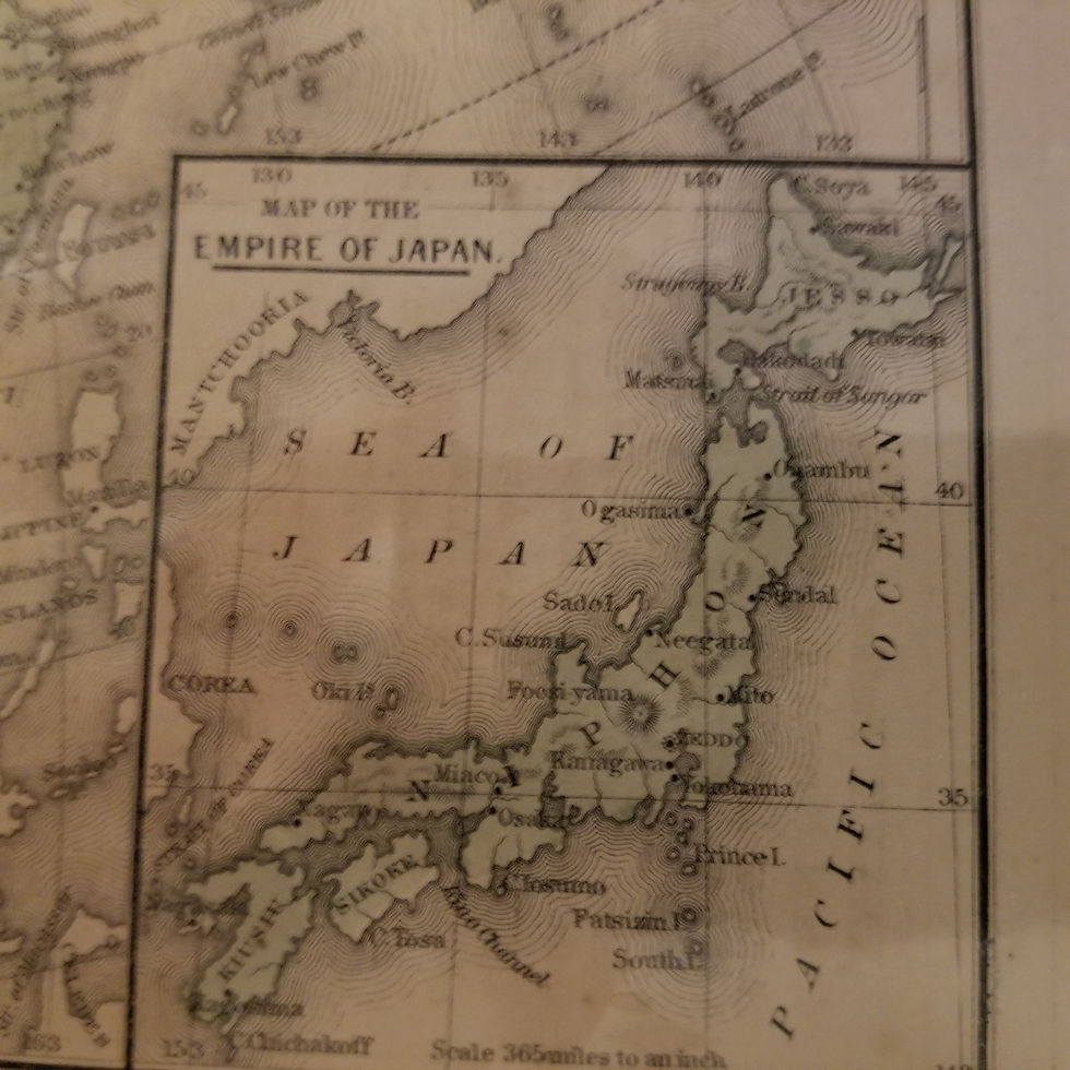 Thumbnail: Map of Asia, Warren, 1868