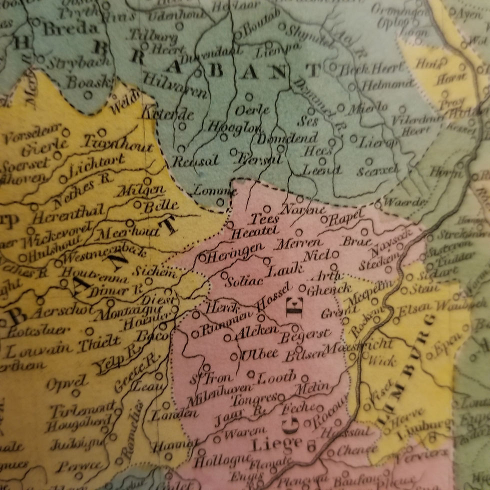 Thumbnail: No. 51. Geographical, Statistical, and Historical Map of the Netherlands