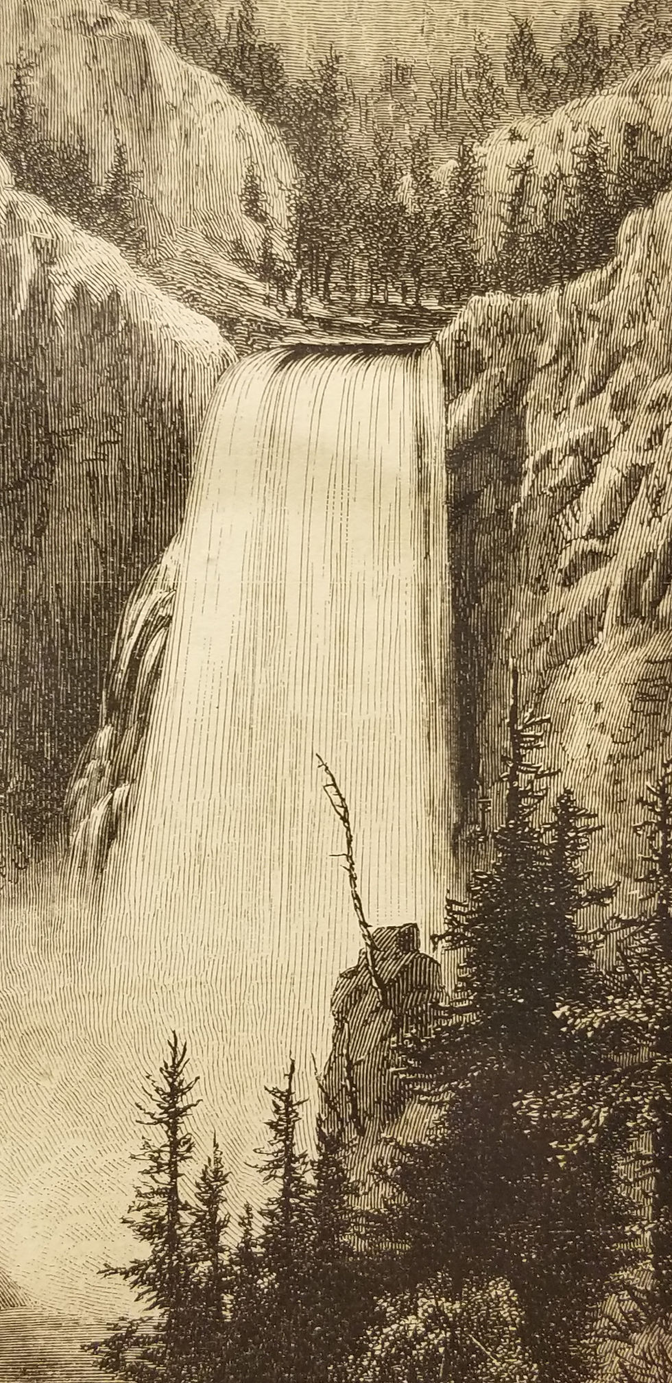 Thumbnail: Lower Falls of Yellowstone River