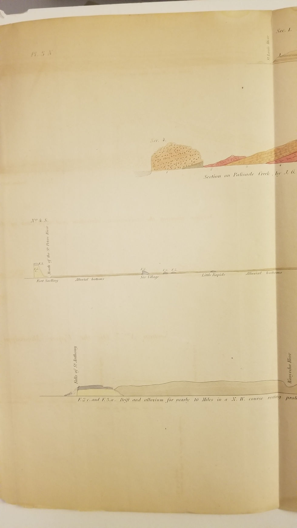 Thumbnail: Section Upper Mississippi From the Falls of St Anthony to Crow Wing