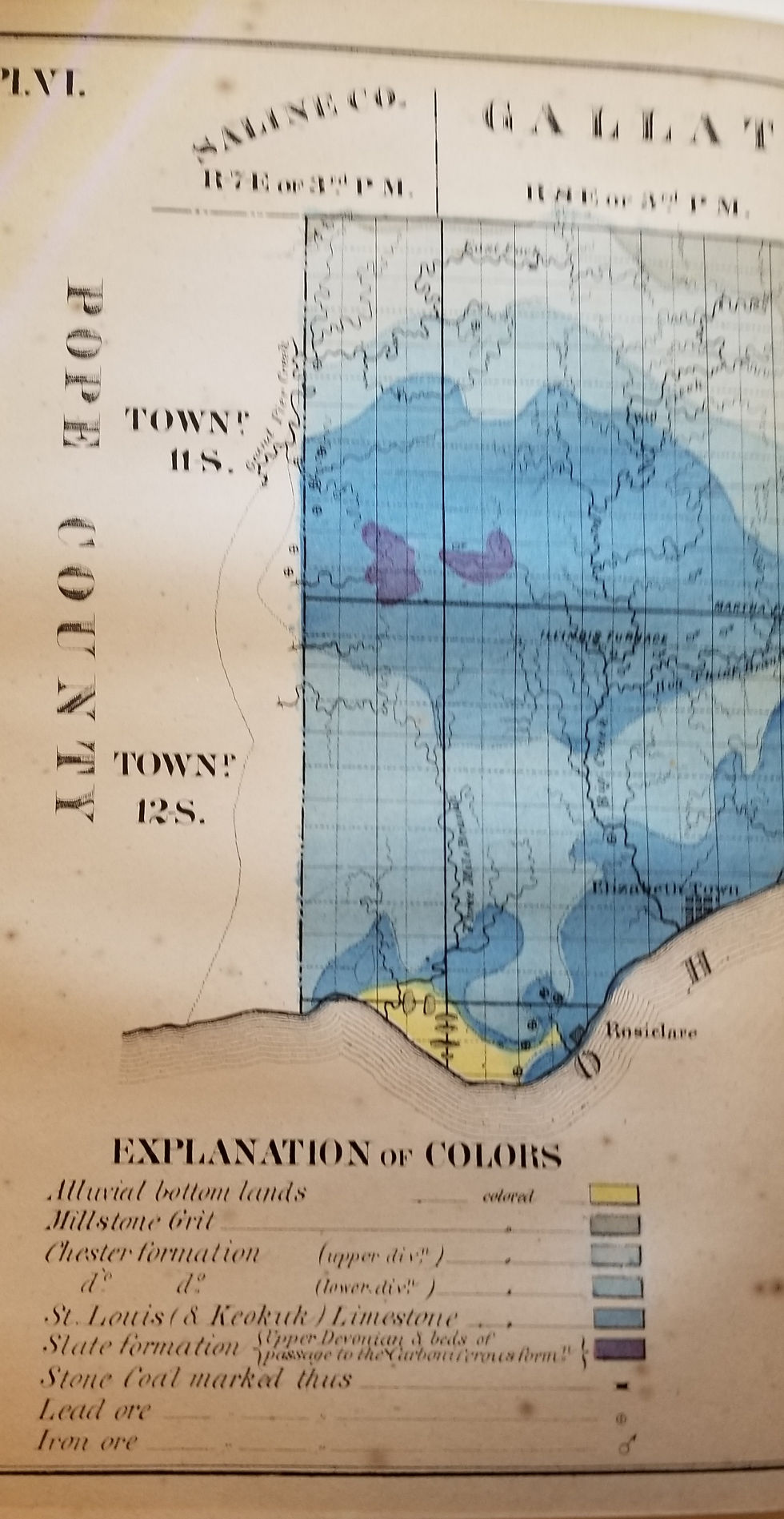 Thumbnail: Map of Hardin Co., Illinois