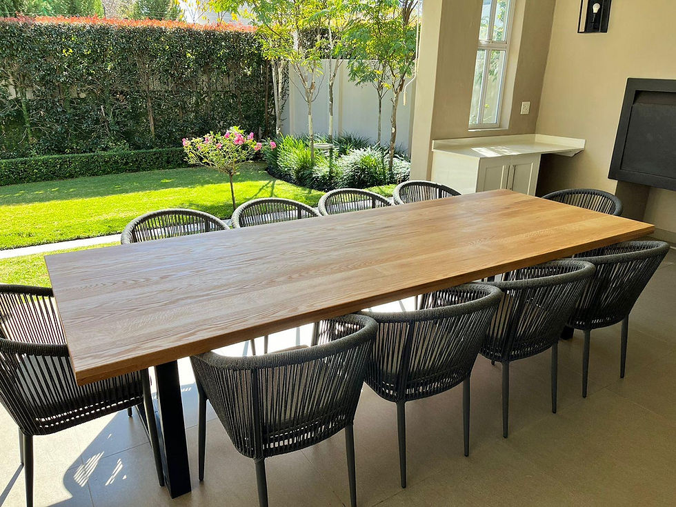 Made-to-order dining tables by DonFabricationz