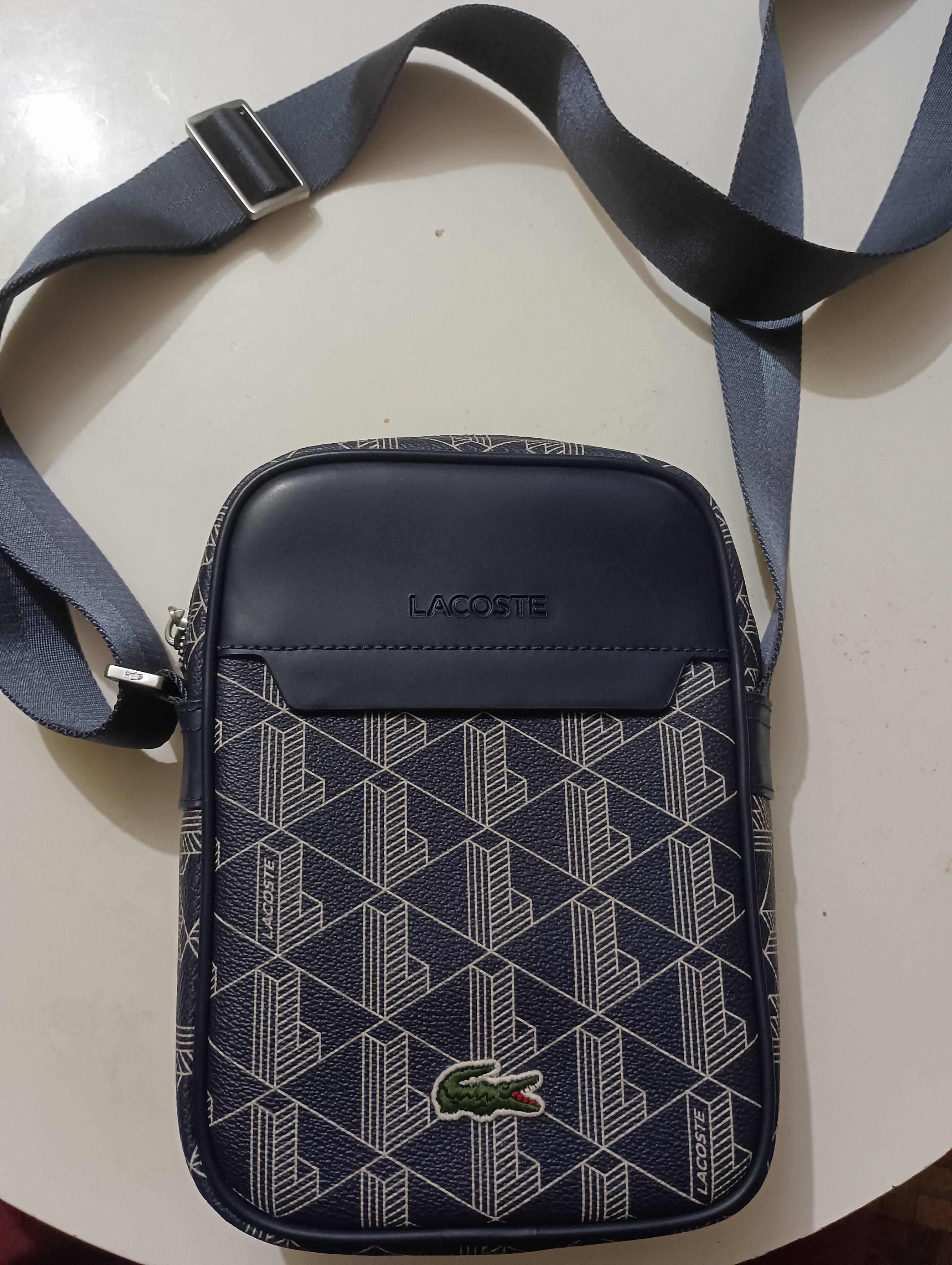 Sacoche Lacoste The Blend Monogramme