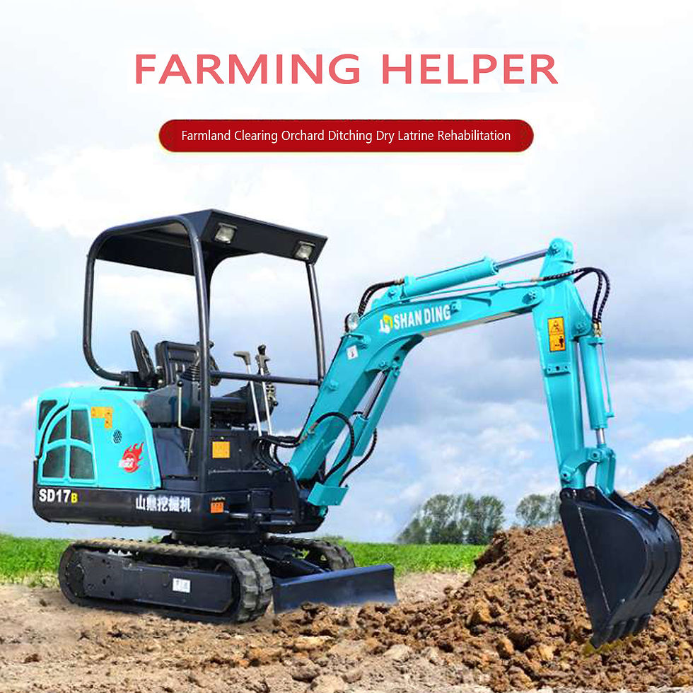 Thumbnail: Hydraulic crawler excavator with Optional Cab SD17B