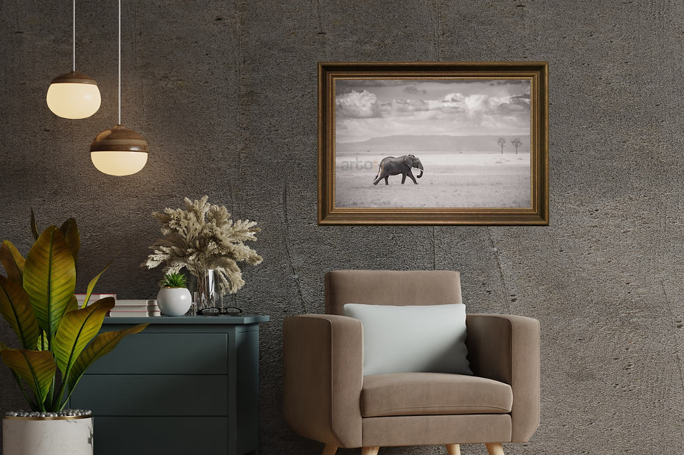 Thumbnail: Elephant in the Savannah