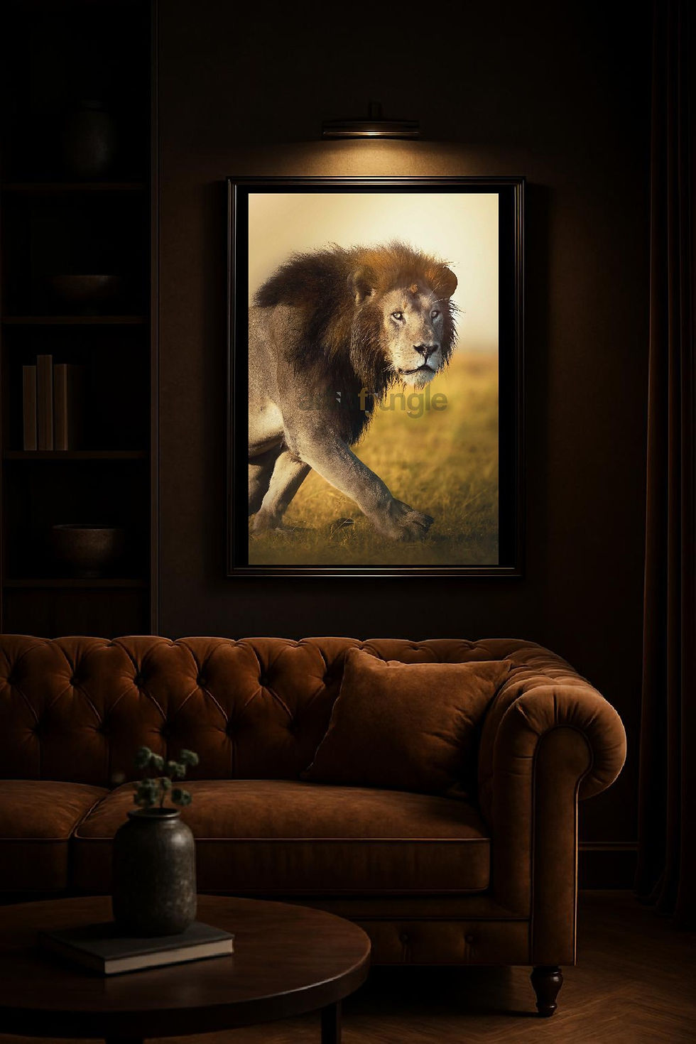 Thumbnail: Fearless Lion by www.artofjungle.com