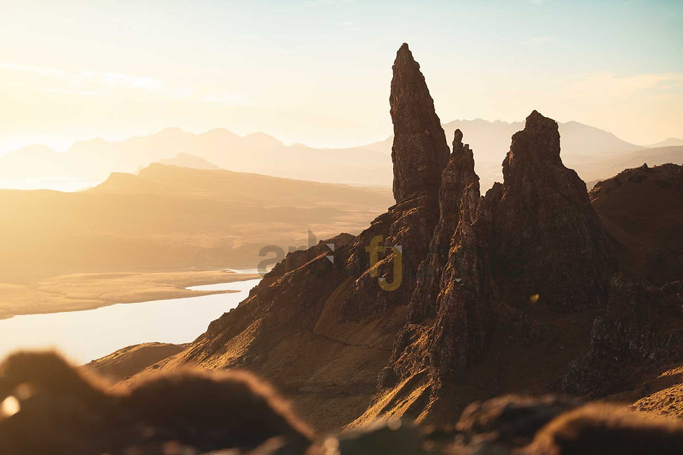 The Old Man of Storr by www.artofjungle.com