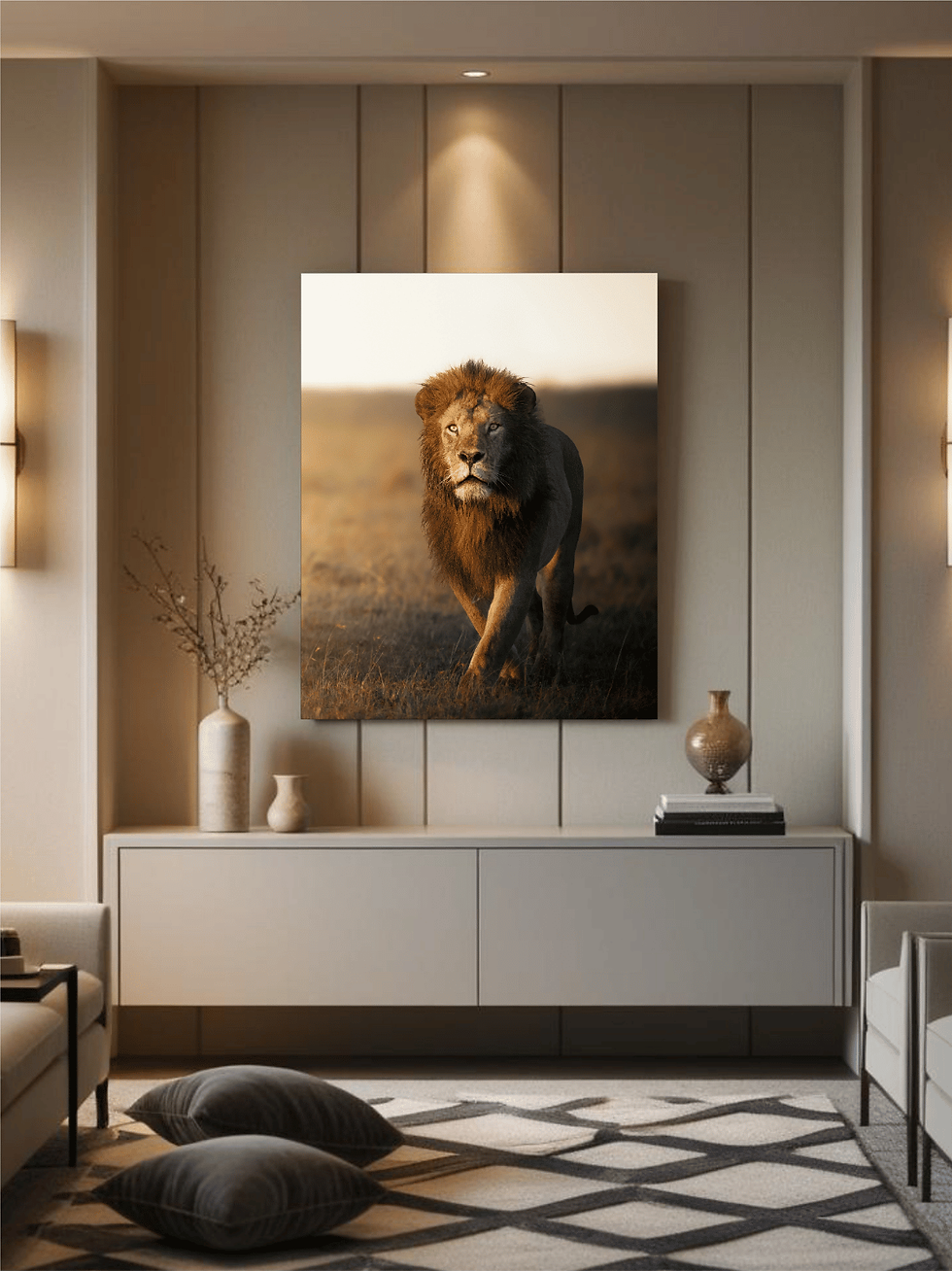Thumbnail:  Lion's Walk by www.artofjungle.com