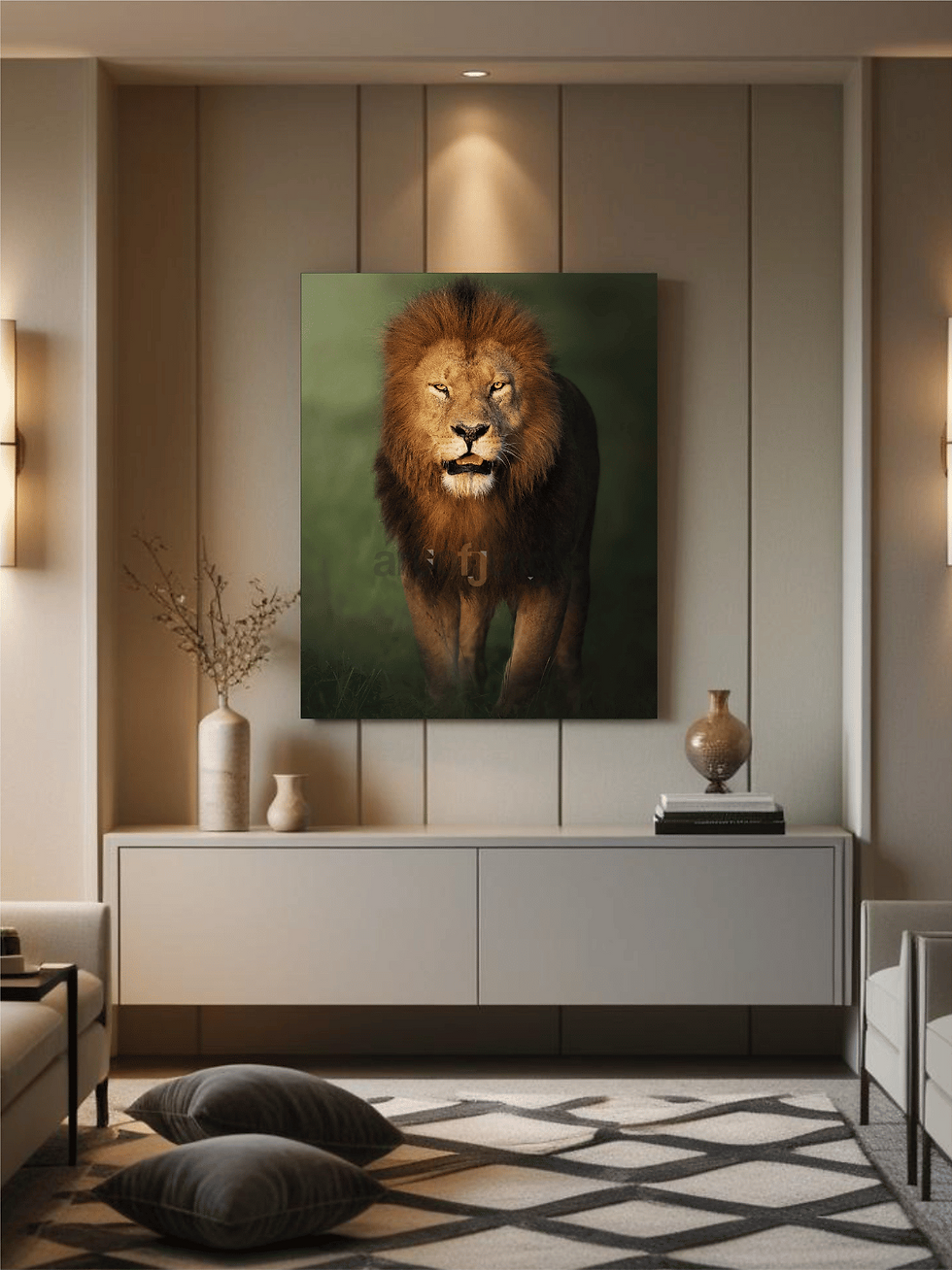 Thumbnail: A Lion’s Stand by www.artofjungle.com
