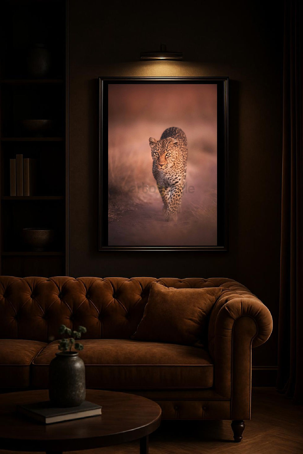 Thumbnail: The Leopardess Bahati by www.artofjungle.com