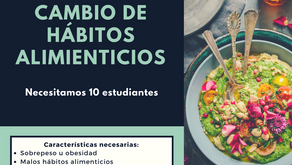 Beca para mejorar hábitos alimenticios