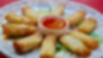 13.Vegetable spring rolls